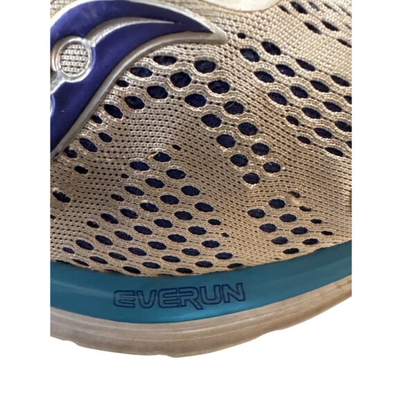 Saucony Ride Women's Running Shoes Size 9 Blue & Purple Mesh - Picture 5 of 10